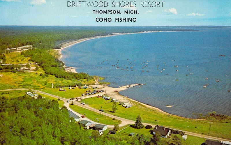 Driftwood Shores Resort - Old Postcard (newer photo)